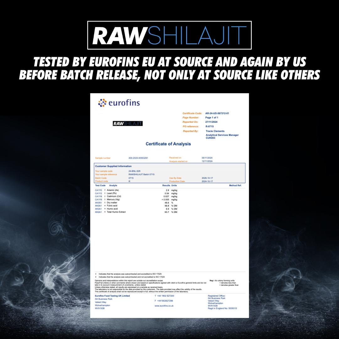 RAWSHILAJIT Resin Refill - 15g